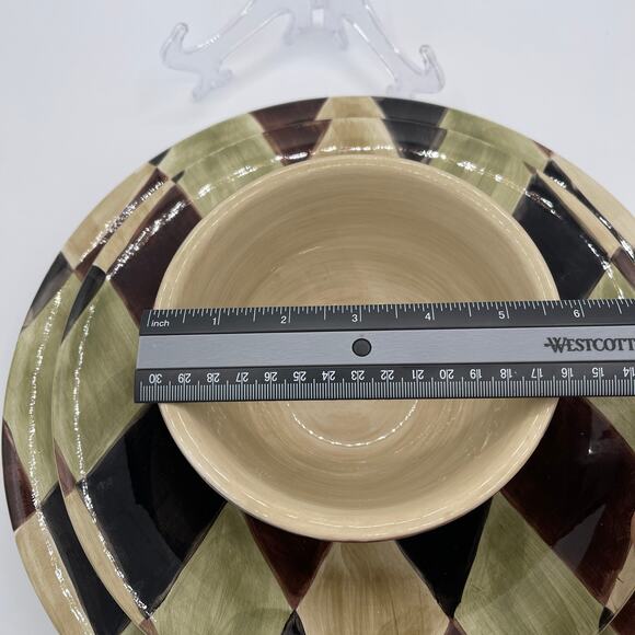 Tabletops Unlimited Harlequin Black 4 Piece Place Setting - Picture 8 of 8